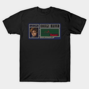 Leon Kennedy Pixel Art T-Shirt